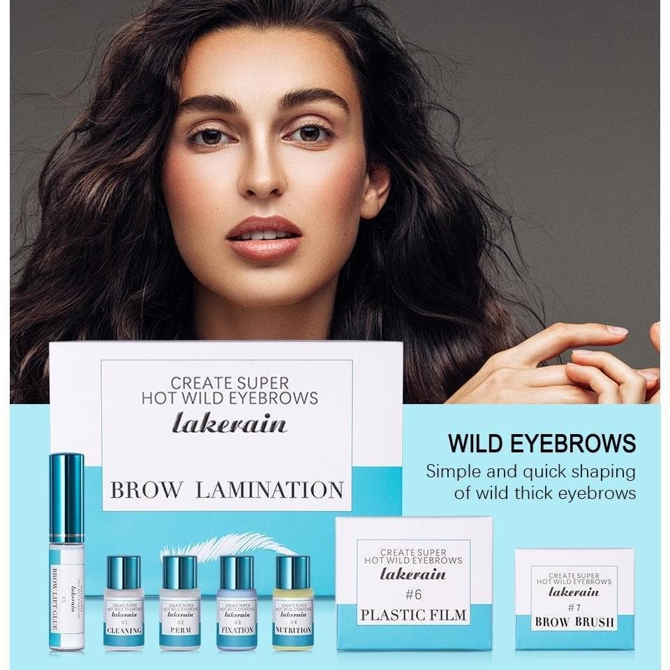 Kit De Laminação De Sobrancelha Para Levantamento De Cílios Pro Lash Lift Perming