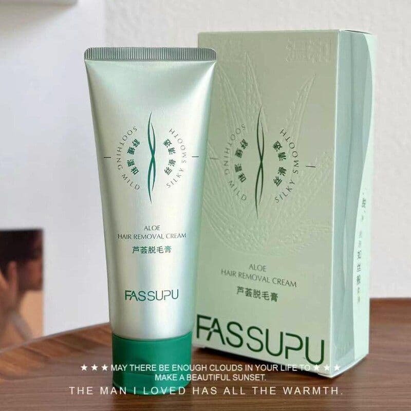 Loja física mesmo estilo concubina suave Aloe Vera 120g suavizante pasta de remoção de pêlos membro do cabelo loja de se