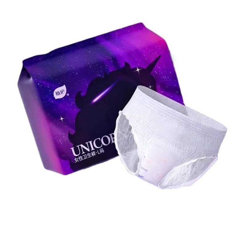 Zhihuanghu Uma Calça Segura para Dormir Mulheres Menstruação Use À Prova de Vazamento Maternidade Dedicado Tia Pull-Up C