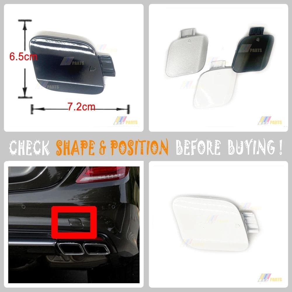 2228850223 Para 14-17 Mercedes S Sport AMG Line W222 300 320 350 400 500 550e S600 S63 Tampa De Reboque Traseira