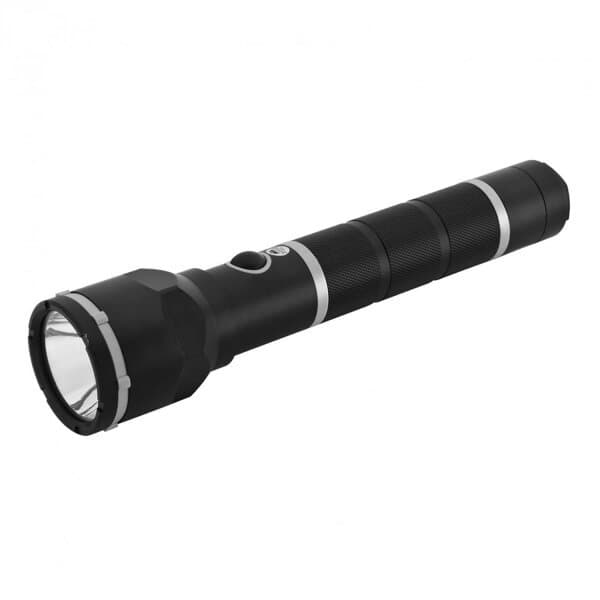 Lanterna Caça Cree Led 2 Pilhas Profissional Worker Pro  Cor da luz:Branco;Cor da lanterna:Preto
