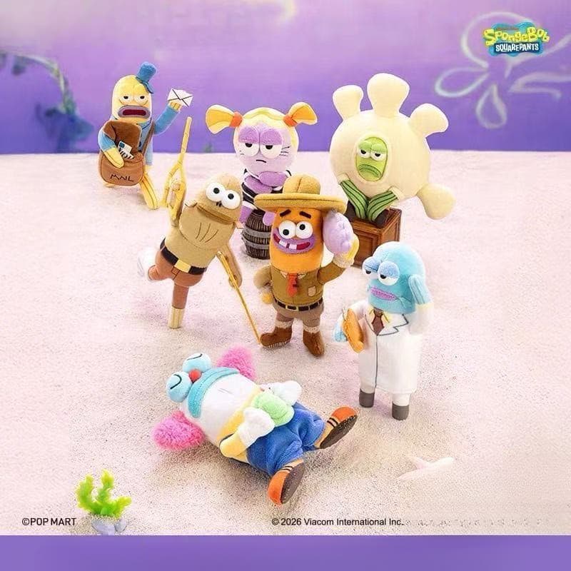 [Oficial] SpongeBob SquarePants: Os Moradores de Bikini Bottom - Bonecos de Pelúcia da Série - Pingente de Peixe Aventur