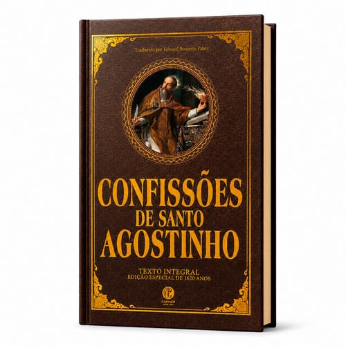 Livro Confissões De Santo Agostinho Capa Dura Texto Integral
