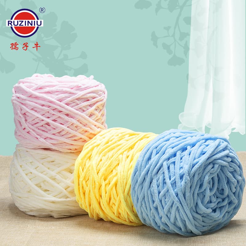 Novo estilo gancho chinelos lã cachecol linha barra de gelo artesanal gancho chinelos Material linha barra de gelo