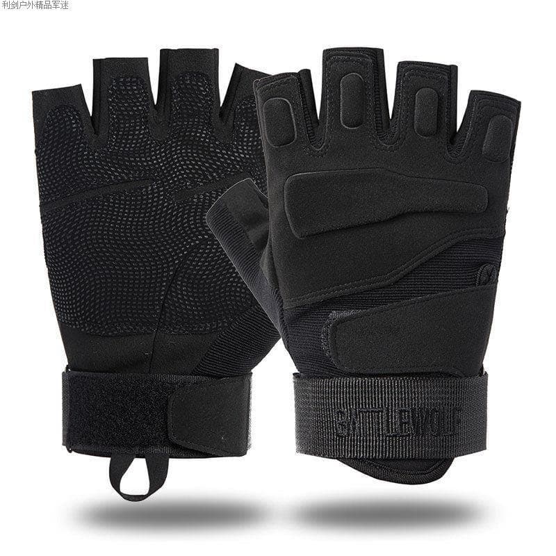 Luvas táticas masculinas ventilador militar esportes ao ar livre ciclismo motocicleta quente dedo cheio luvas de Fitness