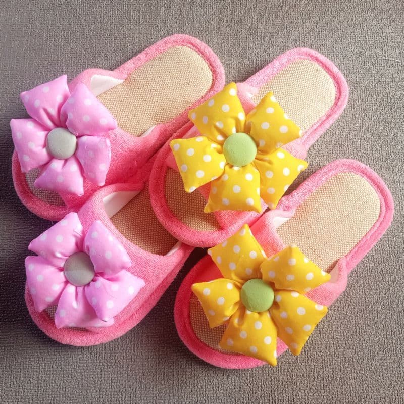 Crianças chinelos meninas primavera outono interior casa antiderrapante desodorante linho meninas princesa bonito menina