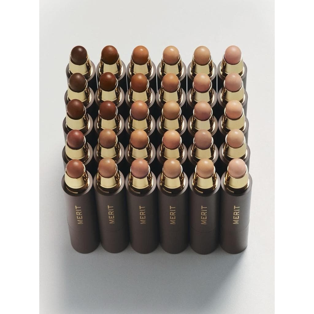 American Merit Beauty Foundation/Corretivo Stick/Corretivo Stick/Delighter Foundation Brush Ins Nicho Beauty