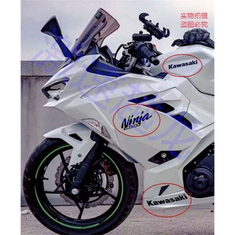 Adesivo Kawasaki Ninja 400 Decoração Esportiva para Moto Sticker Waterproof Personalizado