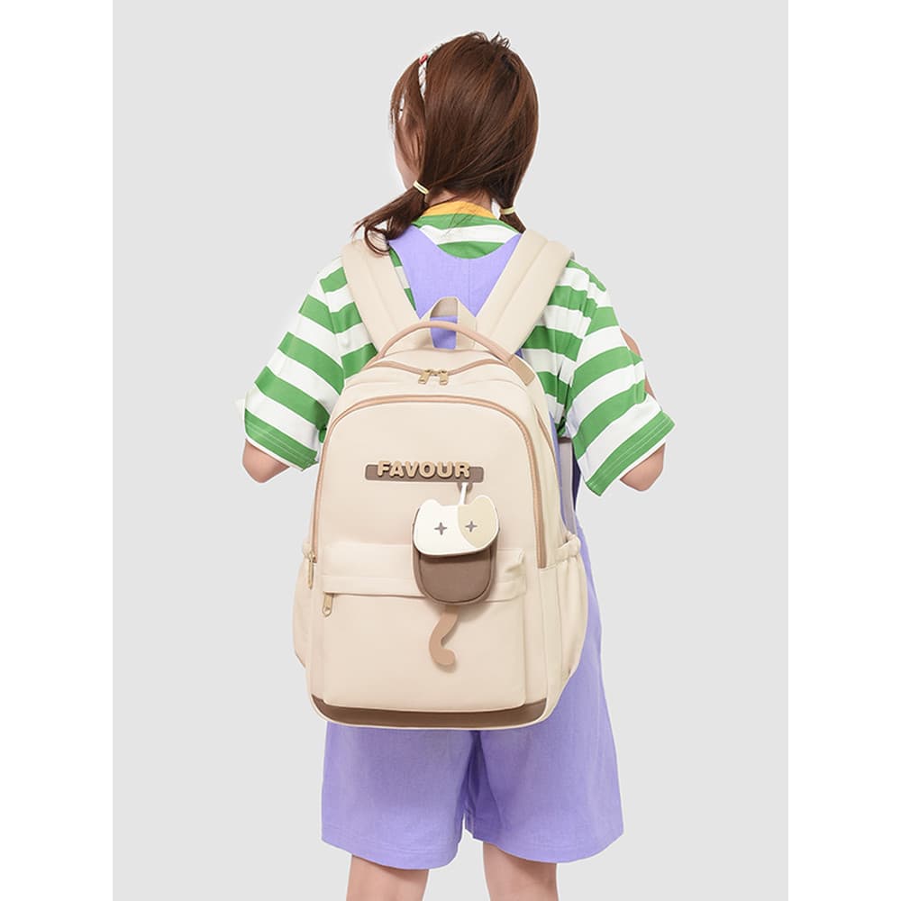 2025 novo estilo mochila feminina júnior escola secundária mochila de grande capacidade Campus escola primária Stu