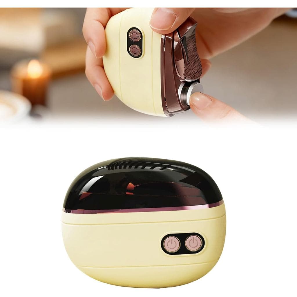 Cortador de Unhas Elétrico 2 em 1 para Adultos, Cortador de Unhas Automático Elétrico com Luz LED, Lixadeira Polidora Po