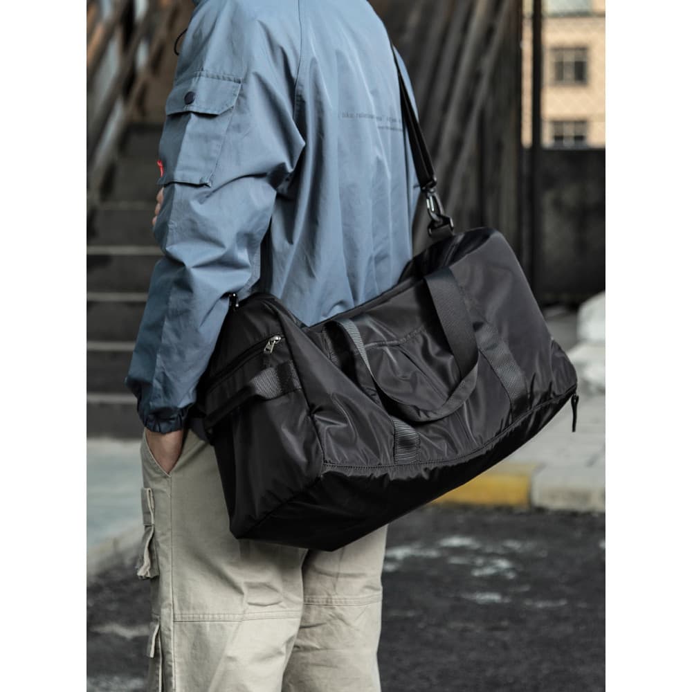 Nova moda masculina saco de viagem seco molhado separação leve grande capacidade portátil esportes ginásio saco de viage