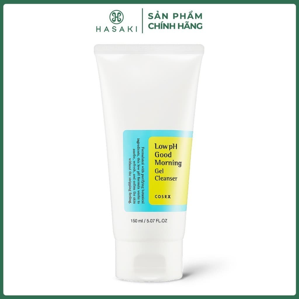 Gel de Limpeza Facial Cosrx Tea Tree, 0,5% BHA, Baixo pH, Gel de Limpeza Good Morning 150ml