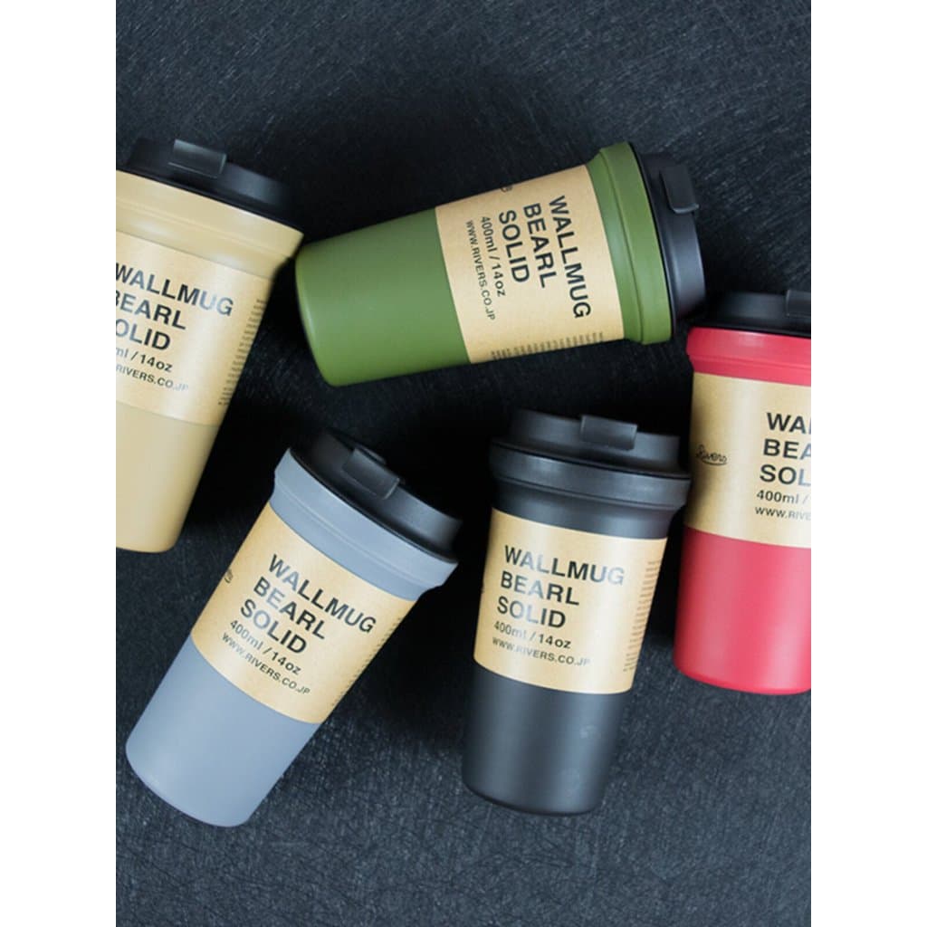 Japão rios sólido portátil copo portátil fermentação fria xícara de café selado Anti-escaldante à prova de vazamento cop