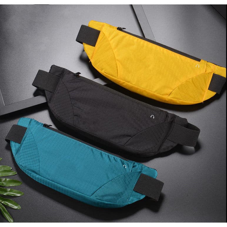 Bolsa de cintura esportiva japonesa para celular, bolsa de armazenamento multifuncional para homens e mulheres, corrida,