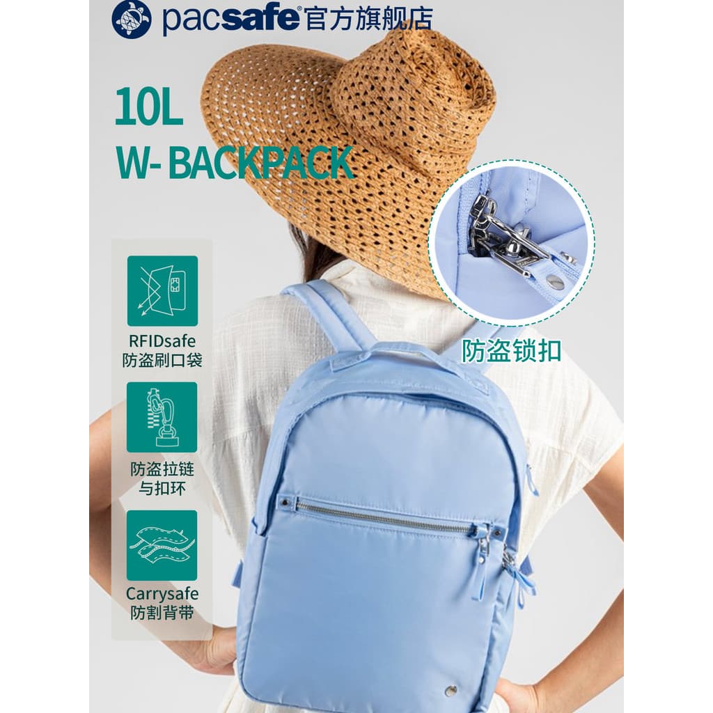 Bolsa escolar leve feminina, mochila diária para viagem, computador, 47cm