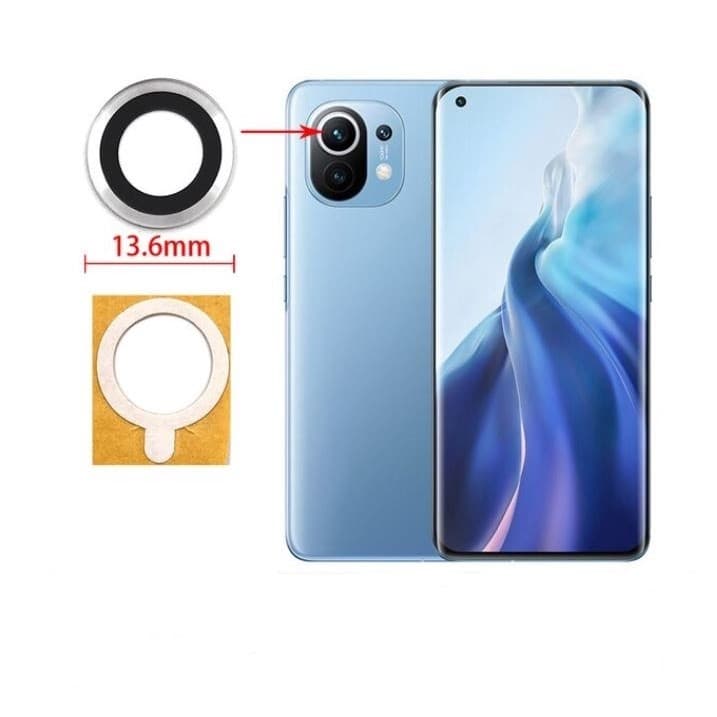 Vidro Câmera Traseira Lente Para Xiaomi Mi 11 Kit