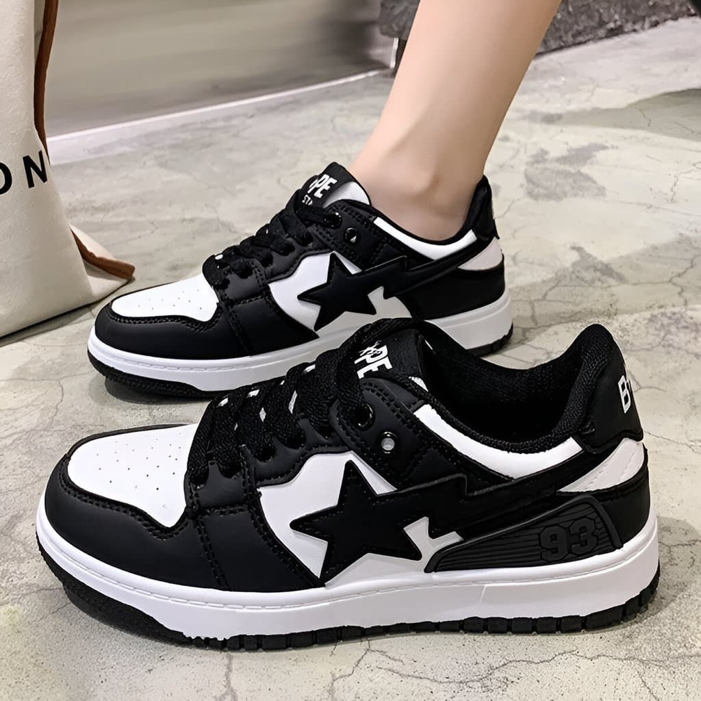 Tênis Casual Feminino e Masculino De Skate Flats Sneakers - ENVIO IMEDIATO