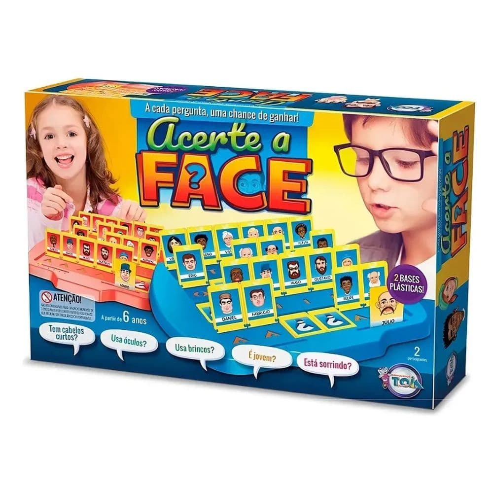 Jogo Acerte a Face Toia Brinquedos