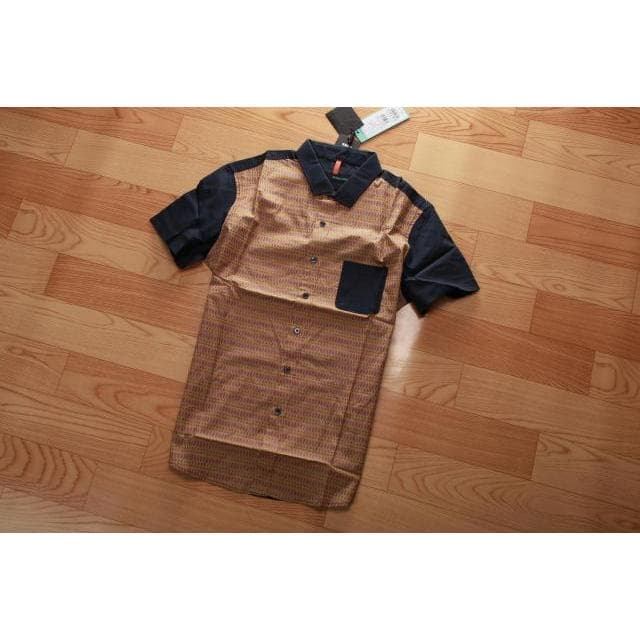 Marccasne Masculino Autêntico Novo Estilo Casual Moda Estampada Slim-fit Costura Puro Algodão Curto @49615019