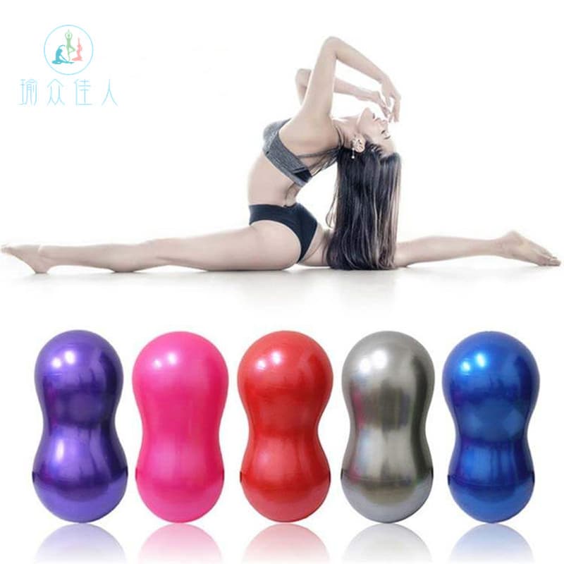 Engrossado à prova de explosão Yoga Fitness bola de amendoim mulheres grávidas produzir Pilates Donuts crianças sentido