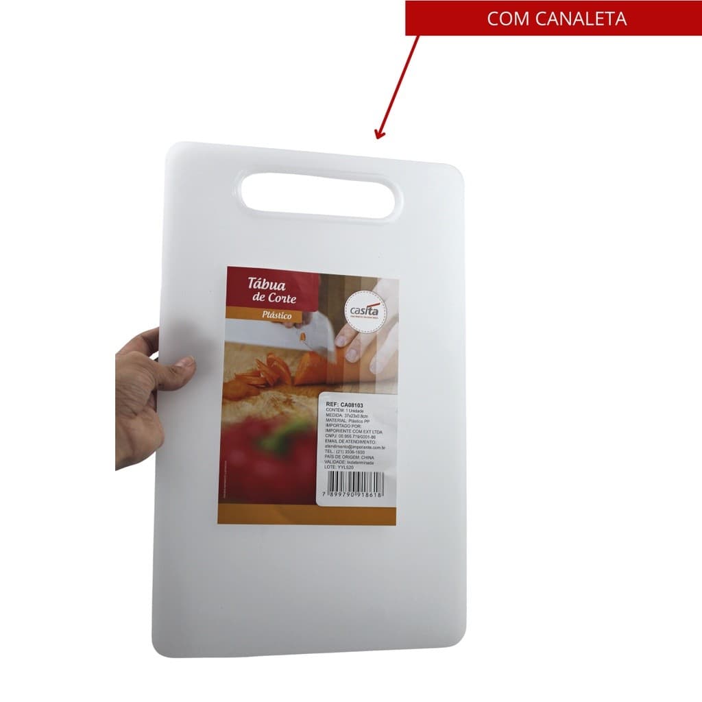 Tábua Carnes De Corte Churrasco Cozinha Chapa Polietileno G