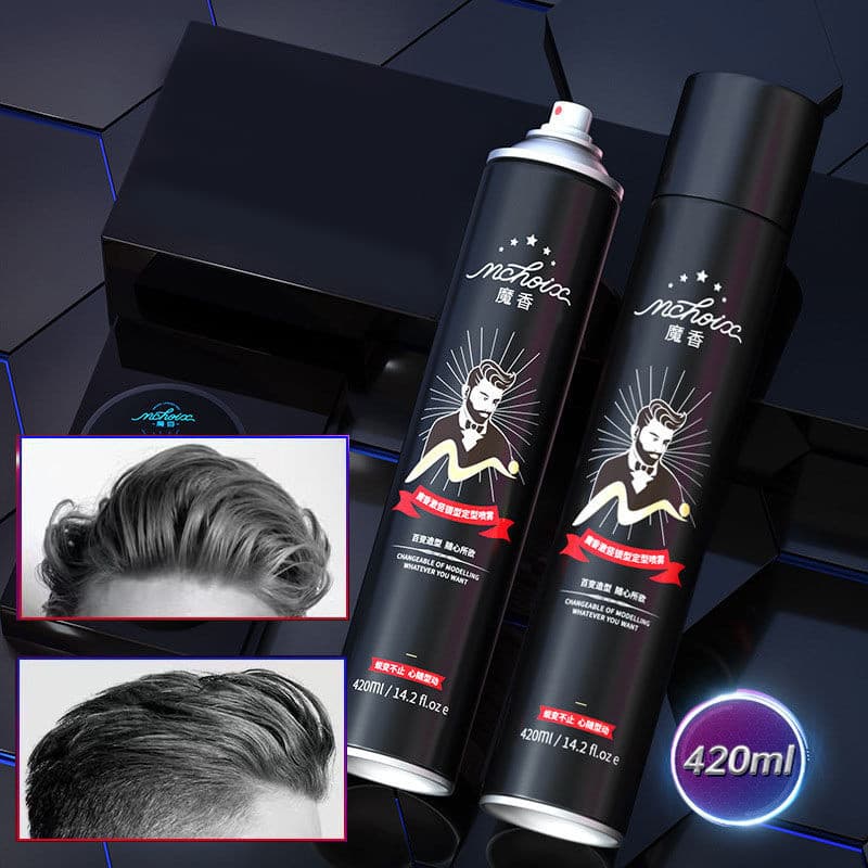 Gel Capilar com Fragrância Mágica, Spray Modelador de Fixação Forte para Homens e Mulheres, Cera Capilar Modeladora Perf