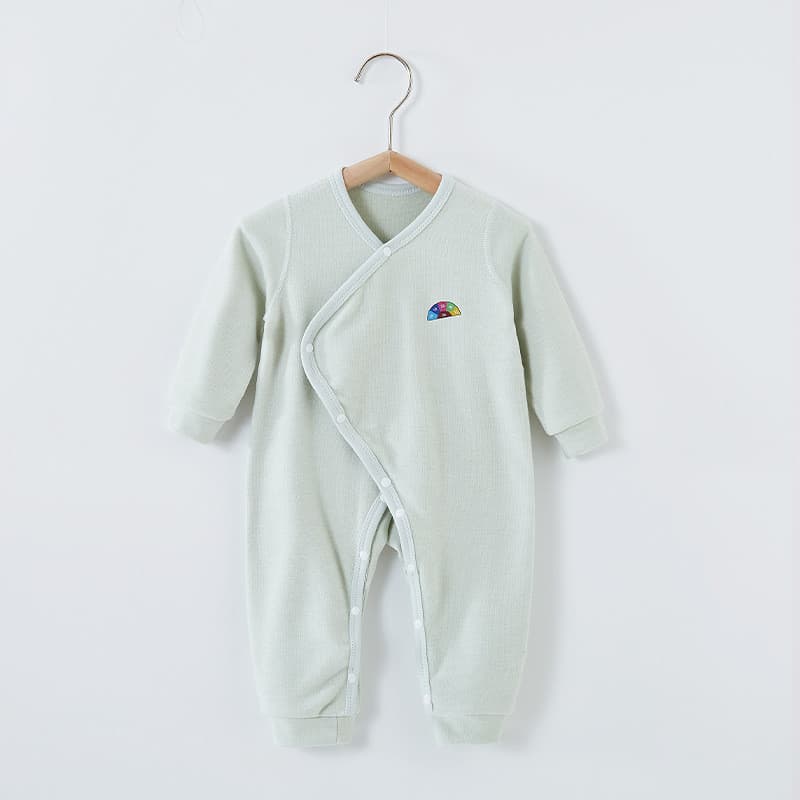 Bodysuit de veludo alemão para bebês, estilo outono inverno, masculino, feminino, temporada de bebê, Base interna, roupa