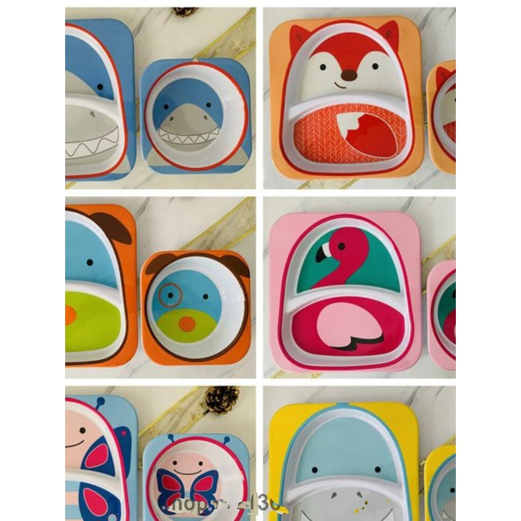 Uma peça frete grátis antiga beleza pedido Original SKIP tigela de sopa infantil + conjunto de prato dividido conjunto d