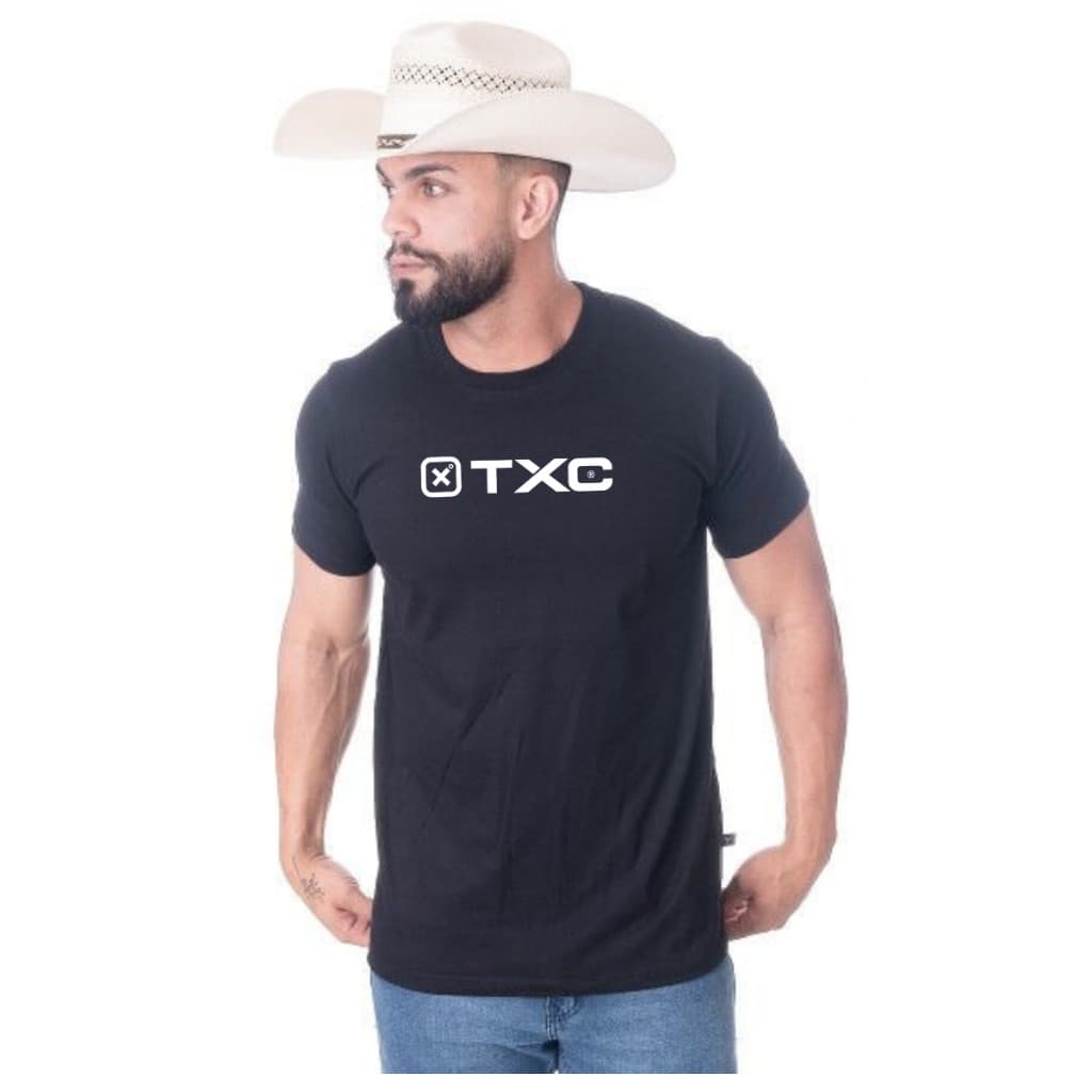 Camiseta TXC Camisa Moda Country Masculina Algodão 30.1 Tx Farm Company Texas