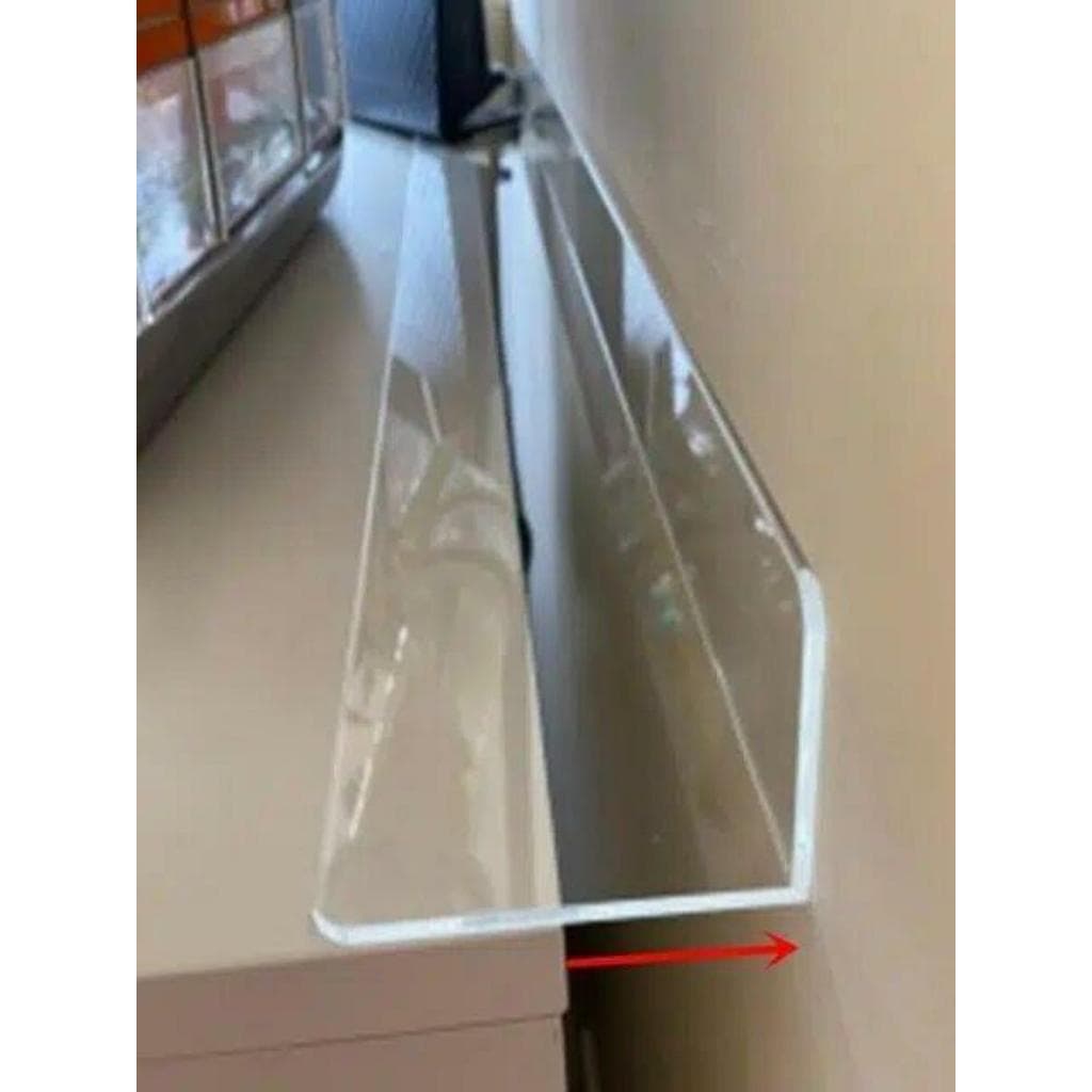 Defletor lateral da mesa anti-queda varanda dormitório enchimento ferramenta útil anti-poeira partição doméstica tela pa