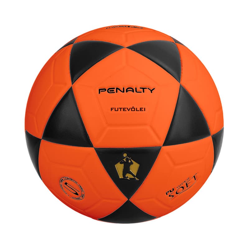 Bola Futevôlei Xxi Laranja e Preto Penalty