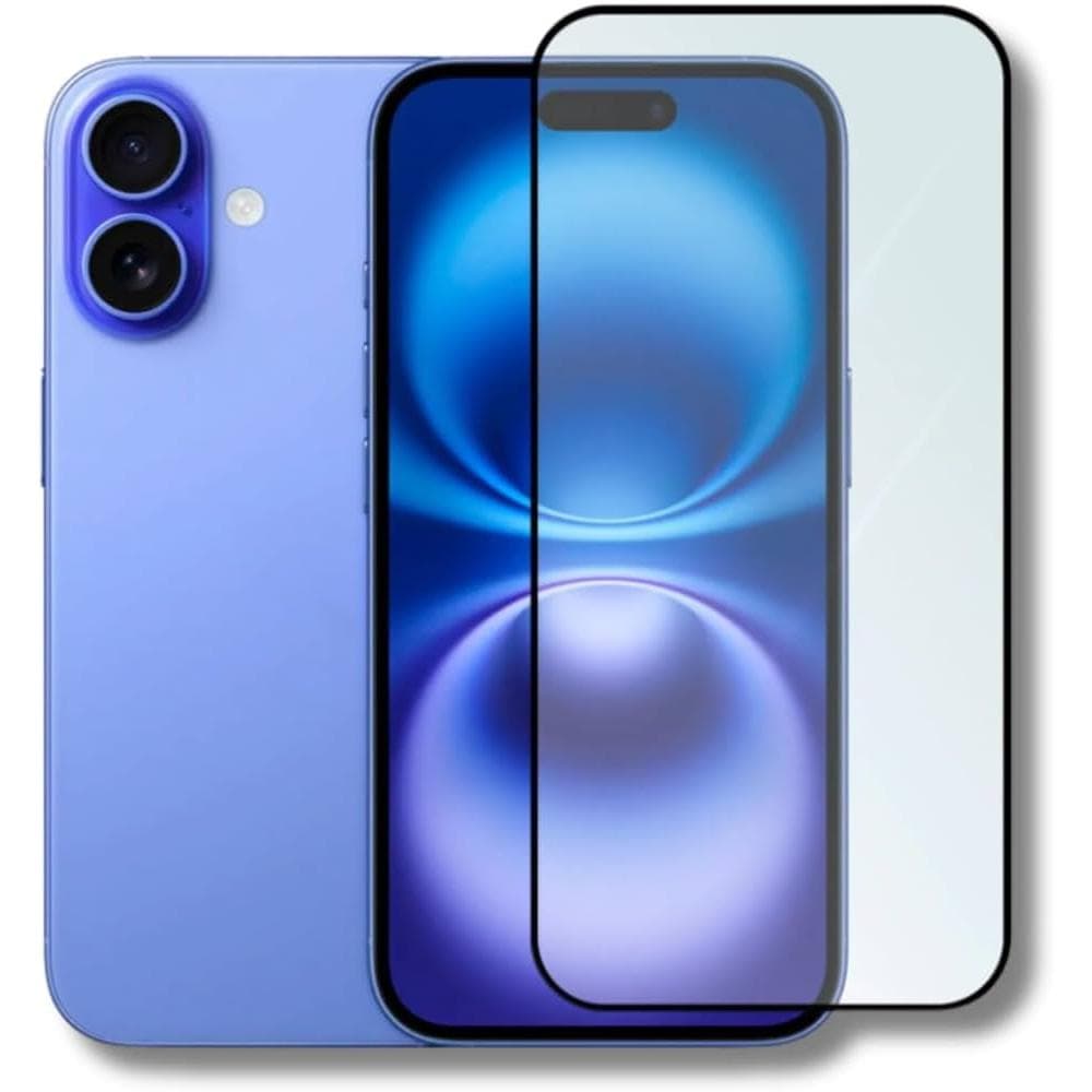 Película Tela Frontal 3D de Vidro para IPhone 16 Plus