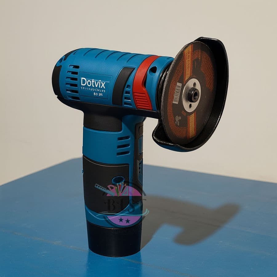 Esmerilhadeira Lixadeira PowerGrip Portátil Bateria Recarregável 12V Serra Mármore 76mm(12v)
