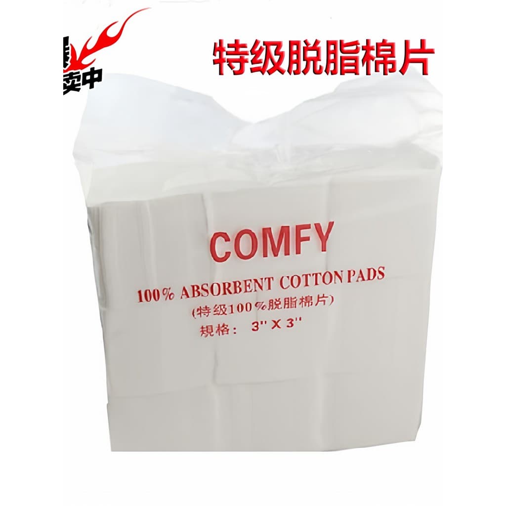Almofadas de algodão absorventes de camada dupla grossas almofadas cosméticas acolchoadas lavagem facial removedor de ma