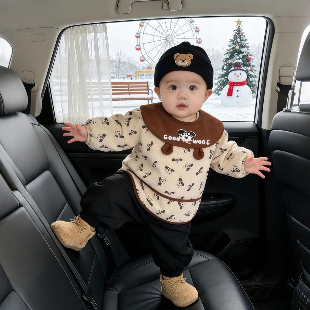 Macacão meninos bebê estilo ocidental exterior Wear outono inverno engrossado crianças para baixo jaqueta Anti-sujo aven