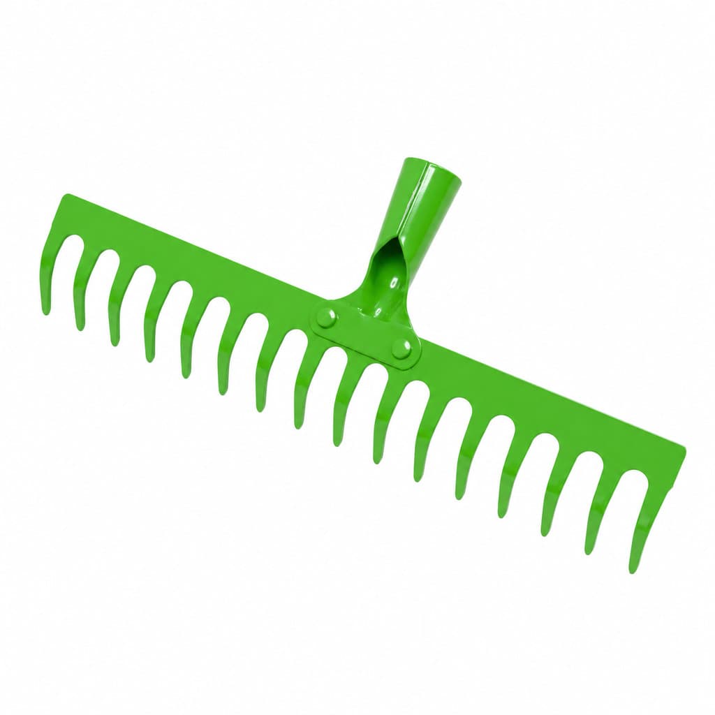 Ancinho Rastelo De Ferro 14 Dentes Para Jardim Quintal