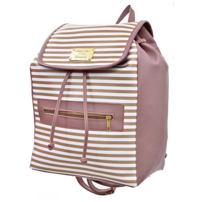 Mochila Saco Feminina Listrada Estilo Promoção Envio Imediato
