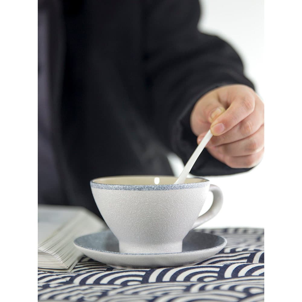 Estilo japonês quatro estações estilo nórdico xícara de café pires conjunto cor lisa copo de água cerâmica simples cerâm