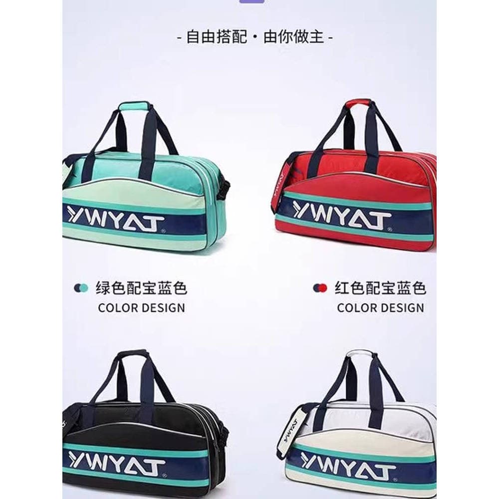Saco de badminton masculino saco de tênis raquete de badminton Crossbody grande capacidade profissional 2026 novo estilo