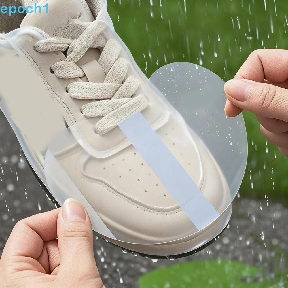 EPOCH1 150 Peças Adesivos De Sapato De Filme Transparente , Autoadesivos Resistentes Ao Desgaste Para Chuva De Dedo Do P