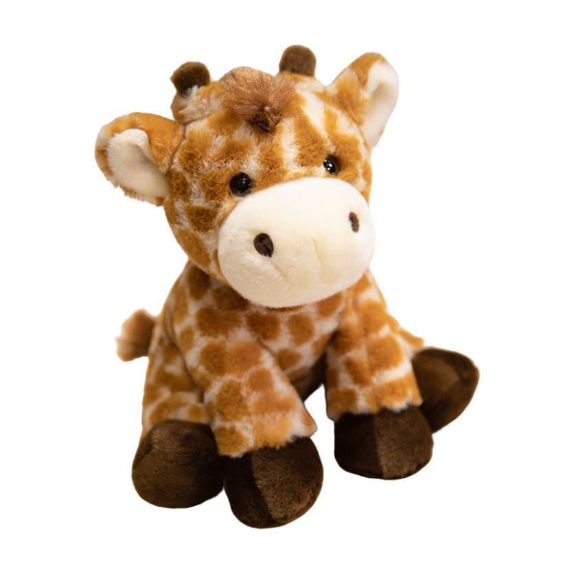 Super macio toque estilo sentado floresta Animal leão boneca tigre Panda vermelho brinquedo de pelúcia zoológico quarto