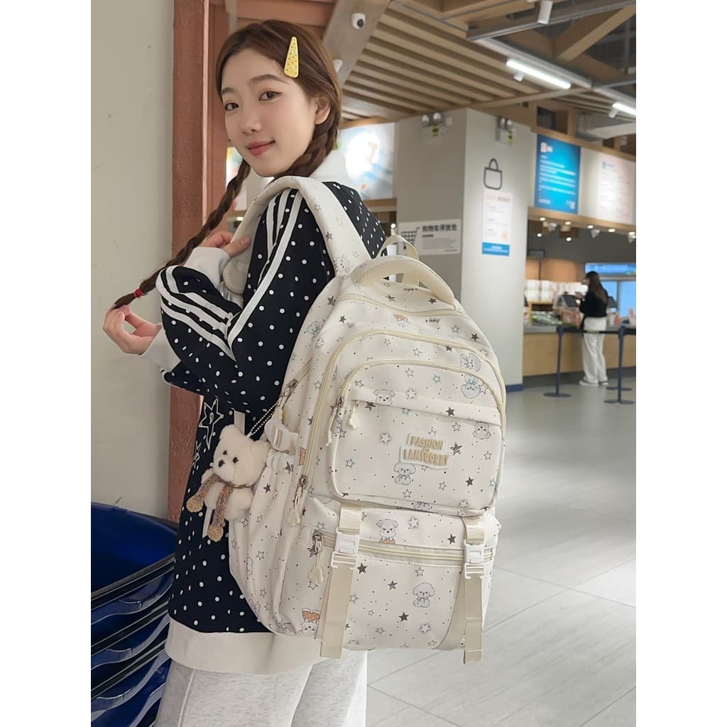 Pequena mochila fresca meninas estudantes do ensino fundamental estudantes da escola primária de alta aparência bonito g