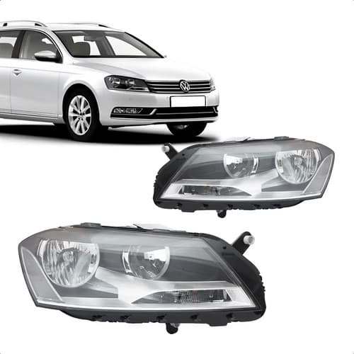 Farol Passat 2011 2012 2013 2014 Eletrico Sem Led S/projetor
