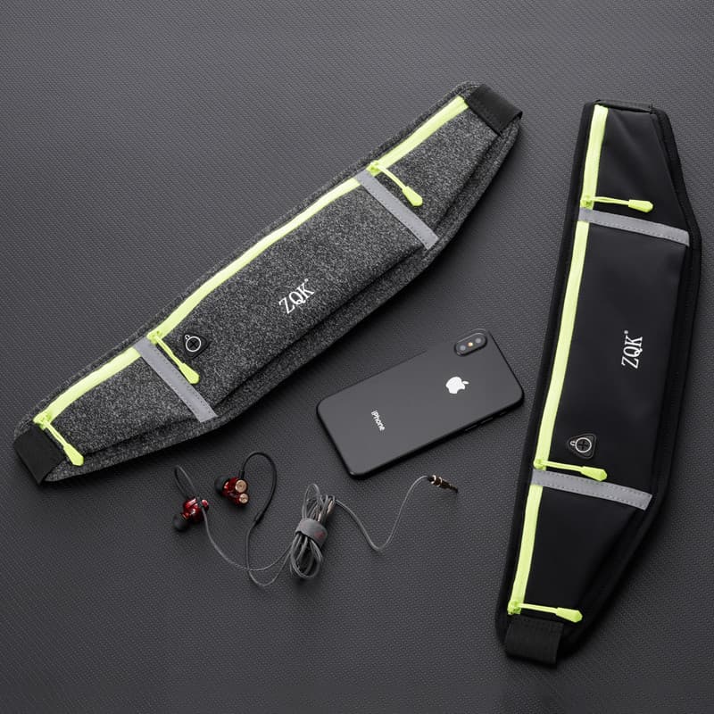 Correndo saco de cintura do telefone móvel masculino multifuncional equipamentos ao ar livre esportes cintura saco leve