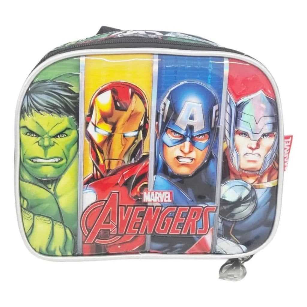 Lancheira Térmica Infantil Marvel Avengers Vingadores Luxcel