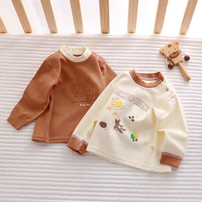 Bebê outono bebê outono roupas topos puro algodão outono inverno 0-3-junho masculino feminino roupas de bebê volta cheia
