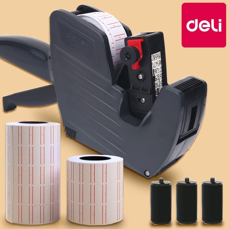 Máquina de codificação Deli 7500 Máquina de etiqueta de preço Máquina de codificação de supermercado Máquina Manual de c