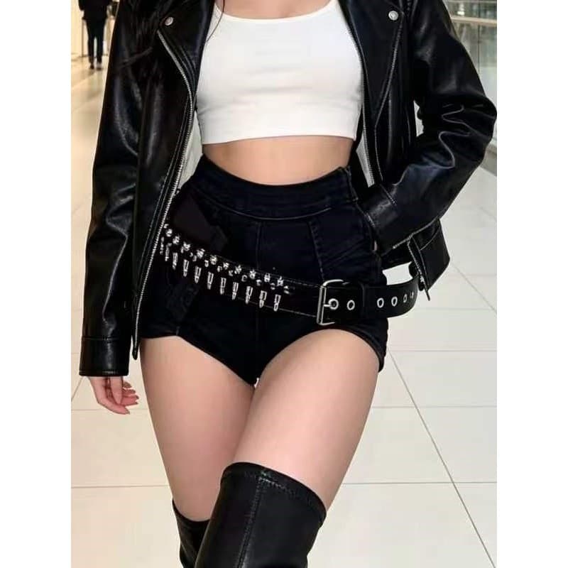 Ins novo estilo cinto de bala masculino feminino Punk rebite cinto na moda senhoras cinto exclusivo