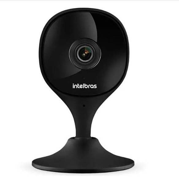 Câmera IP WiFi Intelbras iMX C Black Full HD 1080p Inteligência Artificial e Alarme