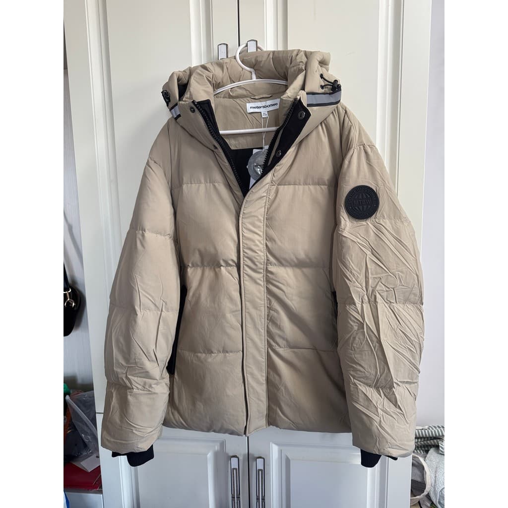 Metes Down Jacket Inverno 90 Down Engrossado Com Capuz Quente Pato Jaqueta Casual Casal Jaqueta Para Baixo